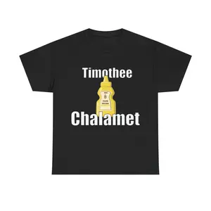 Timotheé Chalamet Mustard Tee
