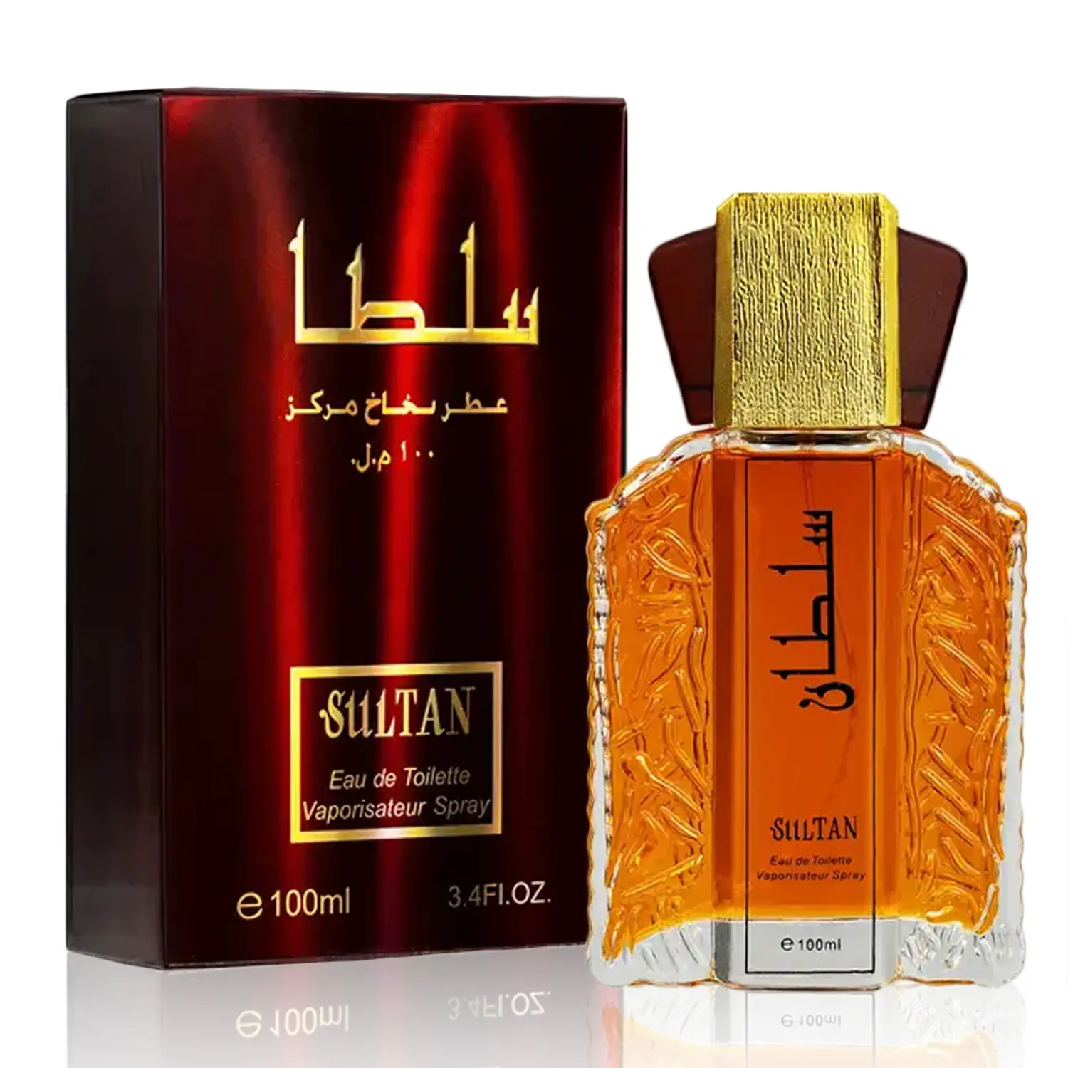 Dubai Style Arabian Eau de Parfum, Oriental Wood Cologne for Men with Bergamot, Vetiver & Patchouli, Long-Lasting Scent, 100ml Spray, Edp, Natural, Everyday, Regular