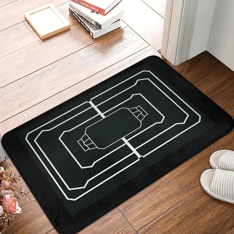 Rainbow 6 Siege Frost Trap Welcome Mat Siege Non-slip Doormat Floor Mat Carpet Rug for Kitchen Entrance Bathroom Footpad Mats