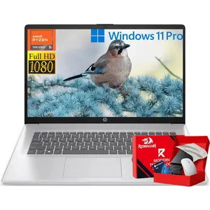 HP Flagship 17 Business Laptop AMD Ryzen 5 7430U 6-Core 17 3 FHD IPS Anti-Glare Screen Wi-Fi 6 BT 5 4 Windows 11 Pro up to 64GB RAM 2TB SSD