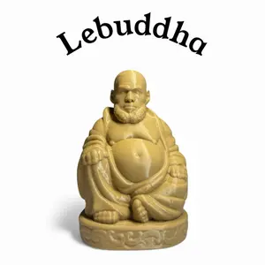 LeBron James Buddha Statue - LeBuddha, 3D Printed, Gag Gift, Desktop Decoration, Home Decor, Gift Idea, Stocking Stuffer