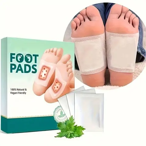 Foot Patch, Deep Cleansing Foot Pad, Foot Care Patch for Stress Relief, Foot Care Product, Healthcare, Natural
