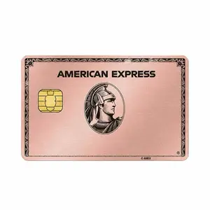 American Express Pink credit card skin (small chip)