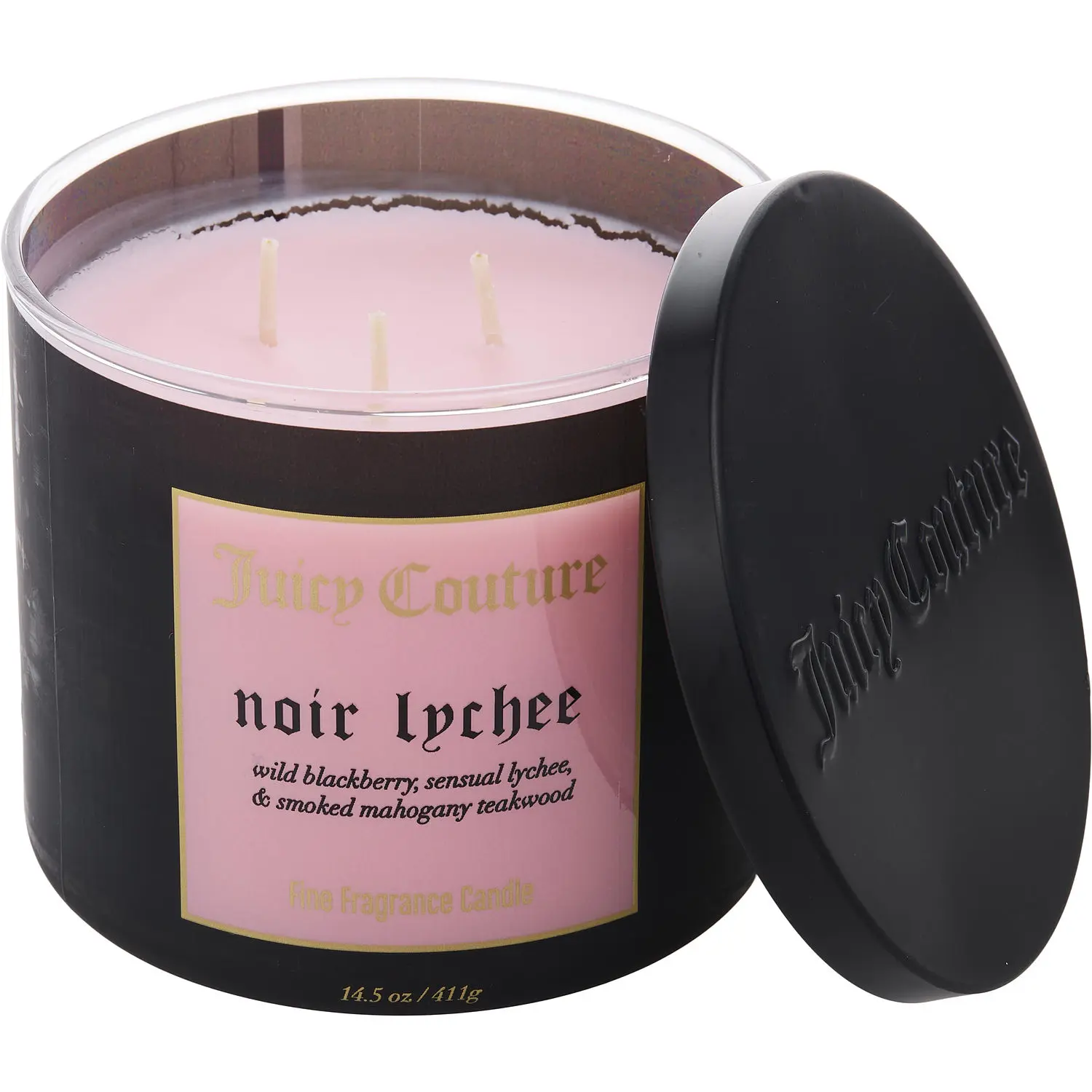Juicy Couture Noir Lychee By Juicy Couture Candle For Unisex