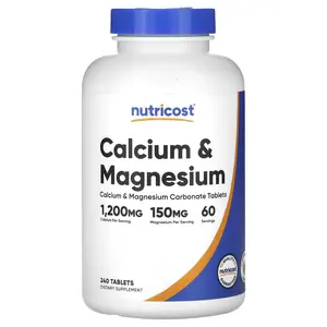 Nutricost Calcium & Magnesium, 240 Tablets