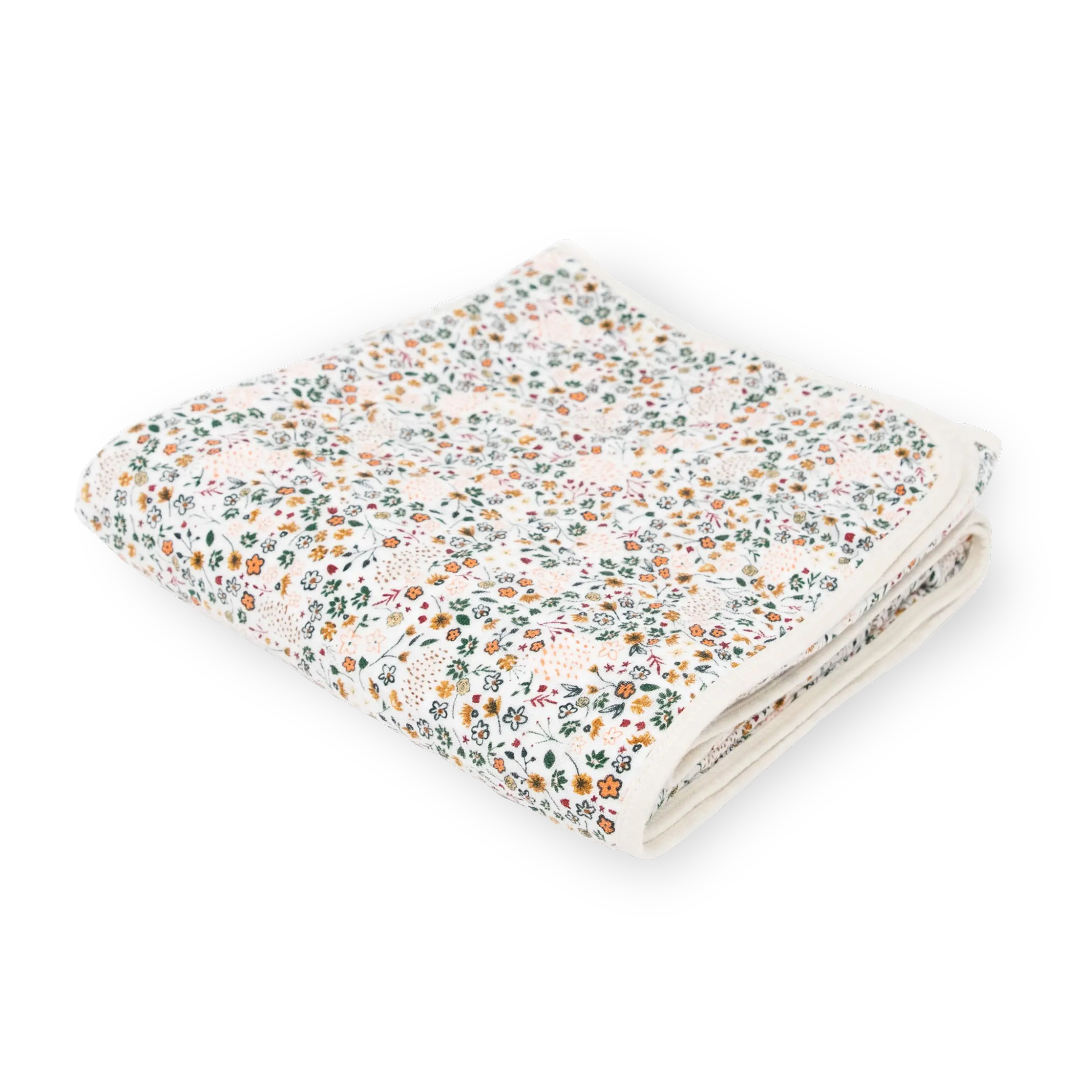 Original Cotton Muslin Quilt - Pressed Petals