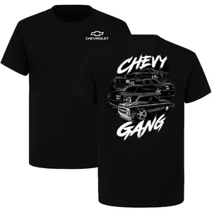 Chevy Gang T-Shirt, Custom Chevrolet Truck Graphic Tee, Street Truck Lifestyle Shirt For Car Enthusiatsts & Speed Fans