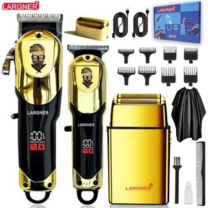 men's hair trimmer kit, 1 box wireless electric hair clipper & accessories, professional hair trimmer for men, great for stylists barbershop salon home use