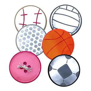 Crafts & Sewing The Stamps of Life Ball & Button Shaped Card Fold-it Dies w/ Stencils