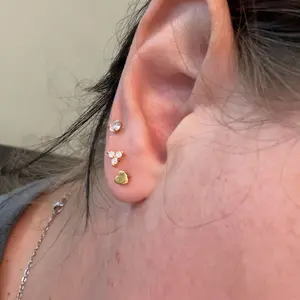 12Pairs Flat Back Earrings for Women and Men, Hypoallergenic Surgical Steel Earrings for Sensitive Ears, 14K Gold Hoop Earrings, Flatback Cartilage Tragus Helix Piercing Earrings, Stud Earrings Jewelry