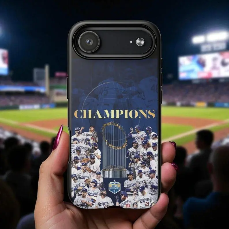 Los Angeles Baseball Fan Championship MagSafe Casing for Smartphone, Cellphone & Handheld Devices - Dual Layer Protection, Compatible with iPhone 17-11 Pro Max/Plus, Samsung Galaxy S23-25, Protective