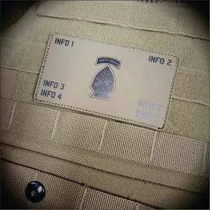 The Official Grunt Proof Merch - 4" inch - PVC Flak Patch