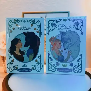 Sealed Digitally Signed - Owlcrate Exclusive Special Edition Bride and Mate Set by Ali Hazelwood with Stenciled Edges