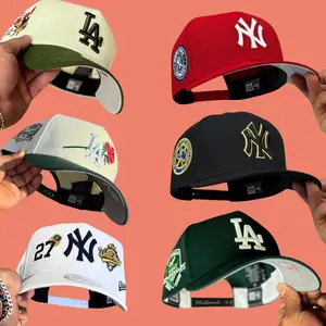 New Era MLB Yankees & Dodgers 9FORTY Adjustable Snapback Baseball Cap – Unisex Hat for Men & Women, Classic Team Logo Design, Streetwear Fashion Essential, Vintage Baseball Sport Look, TikTok Viral USA Trending Cap