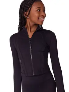 Soft Elegance Athletic Dance Jacket - Tween