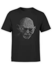 The Lord of the Rings T-Shirt, My Precious Graphic Tee, Gollum Shirt, LotR Unisex Apparel T-Shirt, Sweatshirt, Hoodie, Gifts for Men Women Cotton Womenswear, Menswear