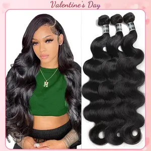 [LIVE-ONLY] Ashine Body Wave 12-30 inches Salon Quality Brazilian Virgin Bundles 100% Human Hair Summer Wigs Natural Color