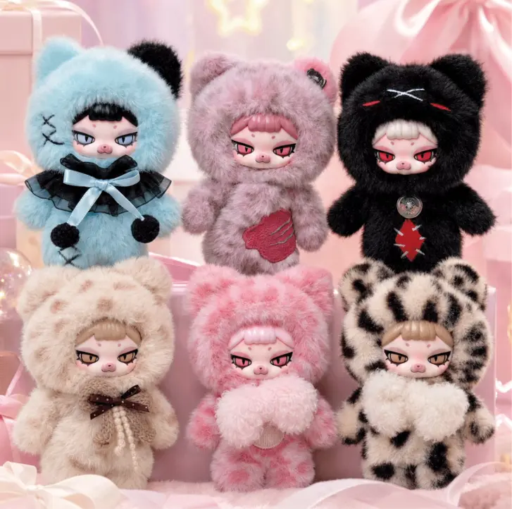 Piku The Week Series Plush Pendant Blind Box