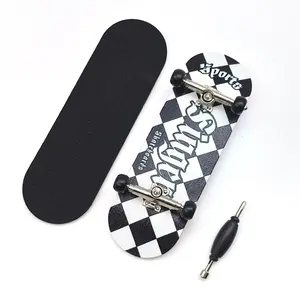 Wooden Fingerboard, 1 Count Professional Finger Skateboard, Fingerboard for Kids & Adults