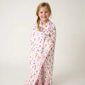 Bamboo Large Blanket Sugar Rush Bamboo Large Blanket Sugar Rush