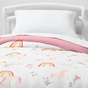 Toddler Unicorn Cotton Kids' Comforter - Pillowfort