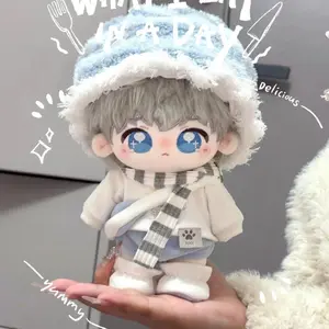 Cute Kawaii Cotton Doll Clothes Set Suitable for 10cm/20cm Cotton Plush Toy Replacement Clothing Set
