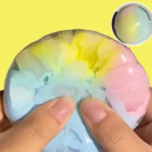 Crispy Ball Stress Relief Squishy, Wax Cracking ASMR Squishy, Super Crunchy Texture Fidget Toy for Relaxation and Stress Relief