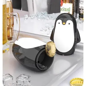 [Viral Penguin] Creative Bottle Opener - Magnetic Cap Collector & Pop-Top Opener | Fun & Effortless Beer Opener