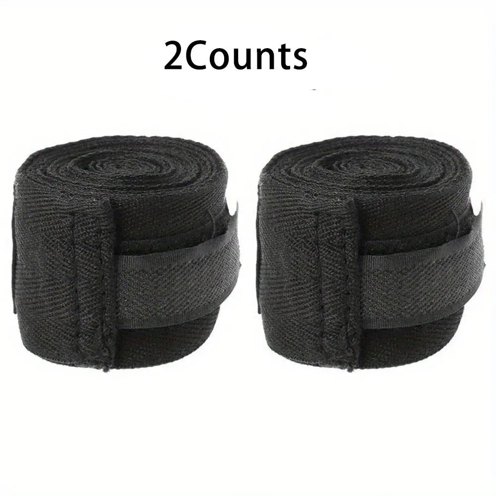 Boxing Wristband, 2 Counts/set Elastic Sports Wristbands for Men & Women, Fitness Wristband Suitable for Boxing, Martial Art, Jiu Jitsu, Wrestling, Gym Accessories, Wrist Straps, Boxing Training Band, Boxing Equipment, Martial Arts Training Equipment