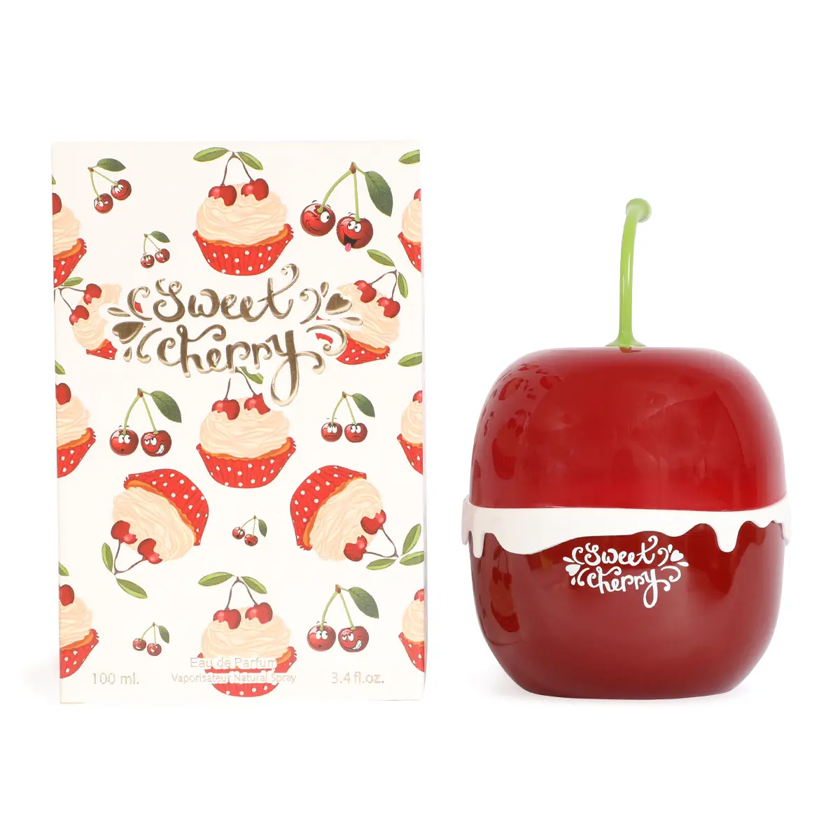 Sweet Cherry Eau de Parfum Natural Spray Perfume for Women 100ml/3.4fl.0z. - Fragrance for Women