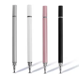 2-in-1 Stylus Pen for Android iOS Tablets - Capacitive Touch Screen & Ballpoint Pen for Writing Drawing, Universal Precision Stylus for Mobile Devices, Touchscreen Pen