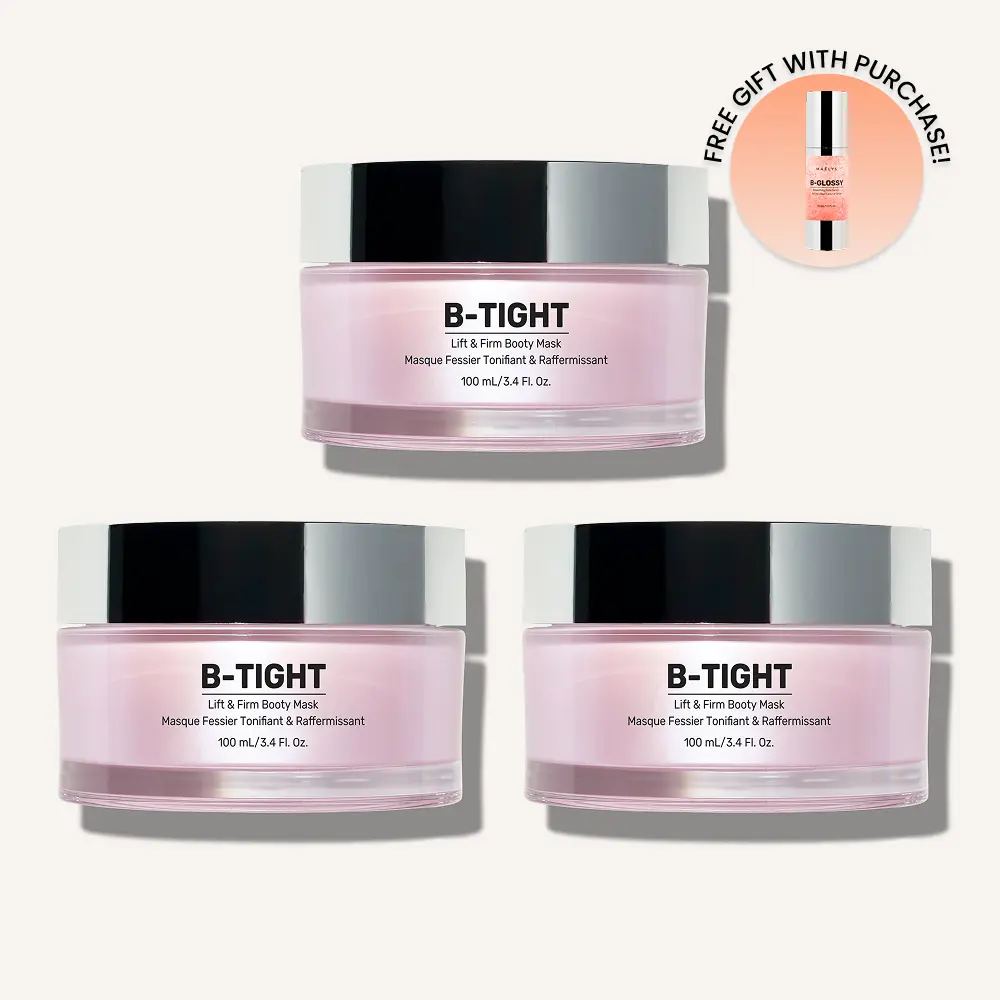 MAËLYS B-TIGHT Bum Mask x 3 | Save $27 | Save on the Best Selling Cellulite Mask with Hyaluronic Acid