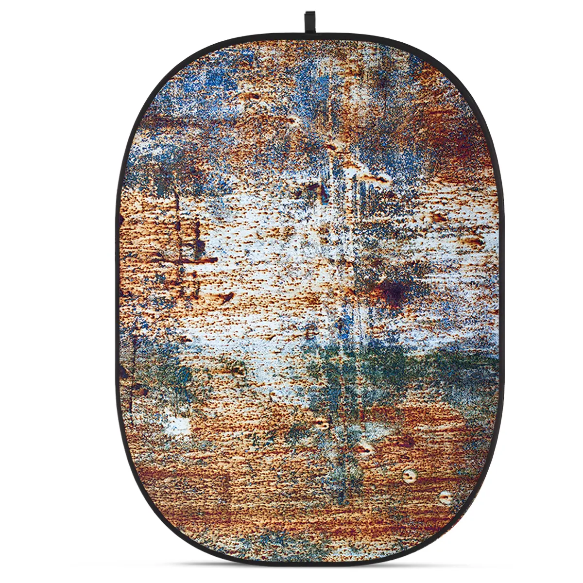 Glow CBA-WR0003 Lightweight Fabric Collapsible Backdrop - 5x6.5ft Rusty Wall, New Portable Camera Photography Accessories for Photographers