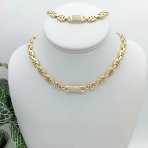 Rodriguezjewelry # 3633 Set Necklace & Bracelet