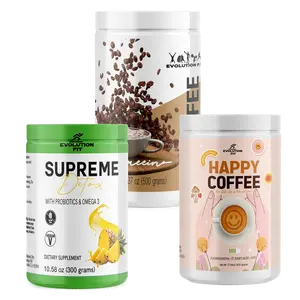 Trio Happy Coffee/Supreme Detox/ Cappuccino