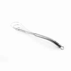 Stainless Small Flat Whisk Kitchen Utensil