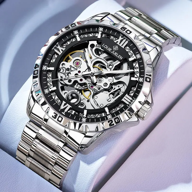 The Gentleman's Chronograph: 42mm of Swiss Precision and Night Illumination​