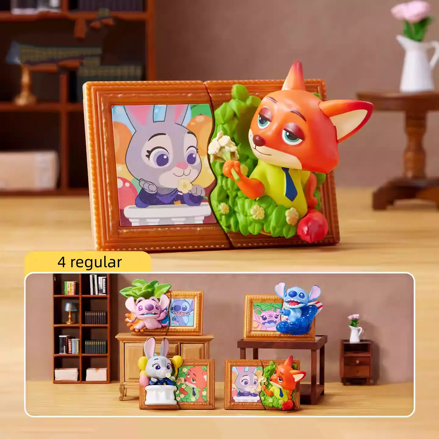 Disney Magnetic Toy Blind Box,3D Magnetic Ornaments,Collectible Cartoon Figures with Magnetic Play,DIY Collection,Classic Disney Art Meets Fun Magnets,Trendy Toy Fridge Magnet,Birthday Gift,Holiday Gift