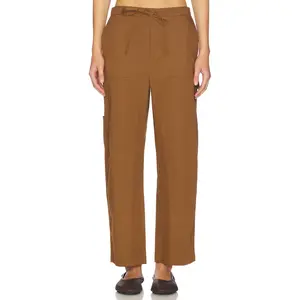 Rag & Bone Jolie Carpenter Pant in Light Brown