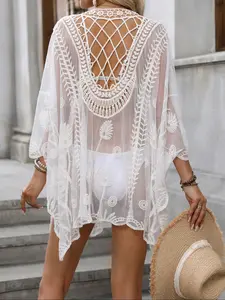 Women's Cover Up, Boho Fashion Cover Up for Beach Vacation, Swimsuit Cover Up, Swimwear Cover Up, Ladies Clothes for Spring & Summer, Beach Cover Ups
