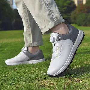 Men's Professional Golf Shoes-Waterproof, Non-Slip, Four Seasons Breathable