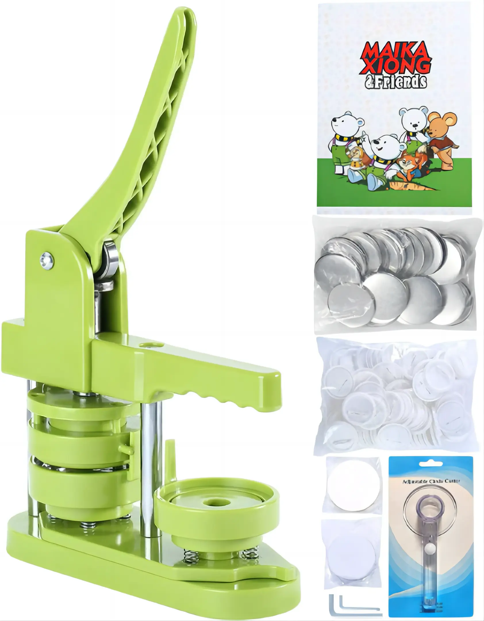 58mm Badge Maker Machine - DIY Buttons, Pins, and Magnets