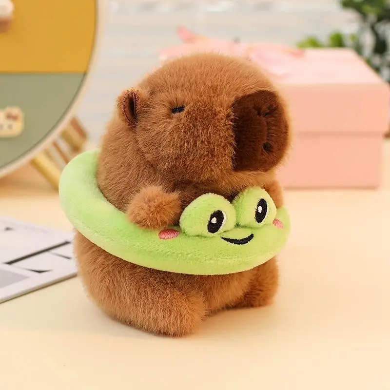Cute Capybara Plush Toy, Soft Adorable Stuffed Capybara Dolls, Plush Toys, Cute Animal Design, Kawaii Plushie for Children Birthday Gift, Huggable Stuffed Animal, Cuddly Stuffed Animal