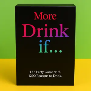 More Drink If… - The Hilarious Sequel to the Ultimate Drinking Card Game | 1200 Wild Reasons to Celebrate at Parties and Gatherings