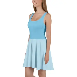 Stroke of Midnight Colorblock Dress