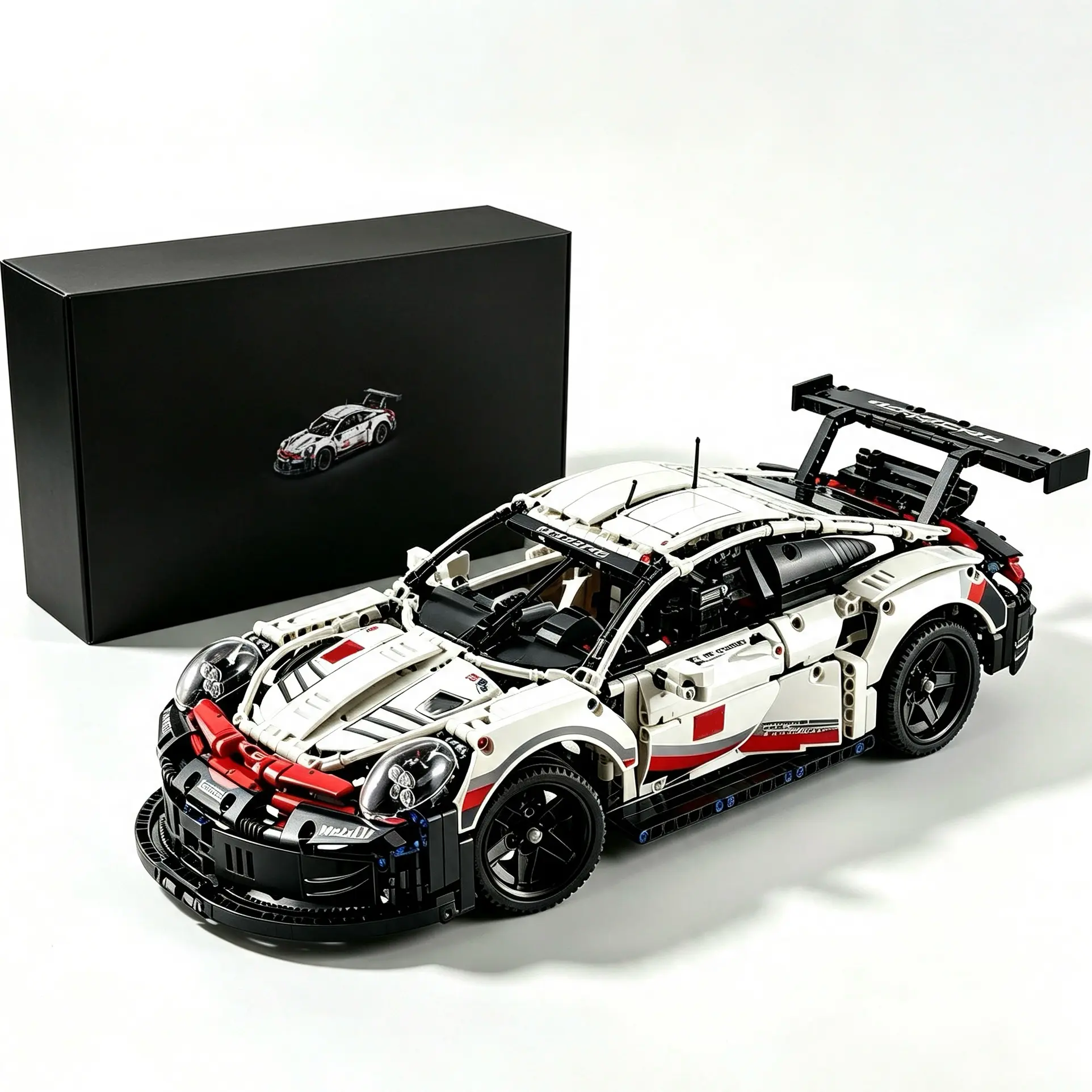 Racing Car Building Sets, 1582 Pieces Collectible Car Model & Gift for Adults & car Lovers, Authentically Detailed Build &Display Model for Home or Office Decoration(1582 PCS)
