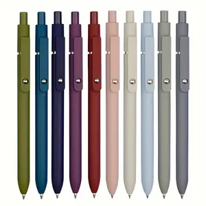 5 Quick Dry Gel Pens - 0.5mm fine tip, retractable, smooth writing - Various colors and beautiful designs - Suitable for school, office, diary use and gifts