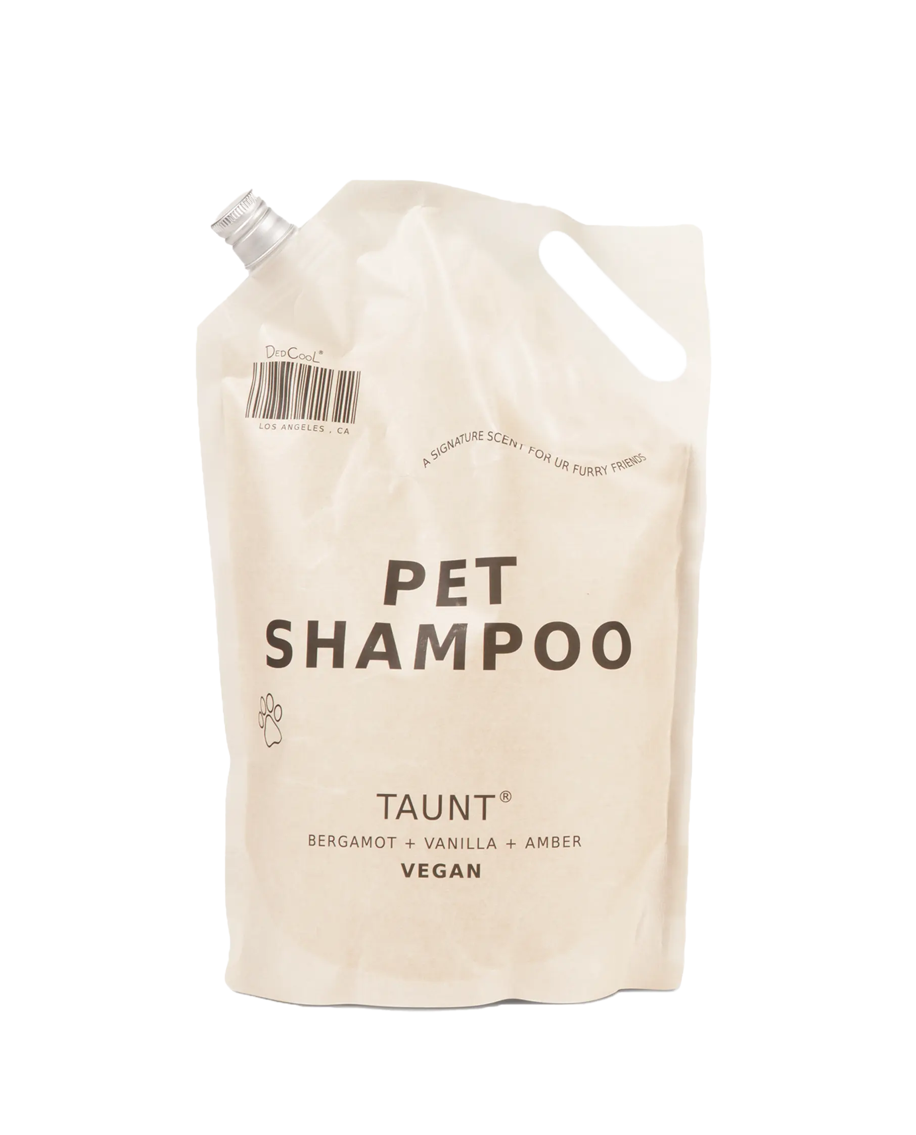 DedCool Pet Shampoo Refill in 01 Taunt - Safe and Effective Formula - A Signature Scent for Your Furry Friends
