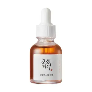 [Beauty of Joseon] Revive Serum Ginseng + Snail Mucin 30ml Face Moisturizer for All Skin Types, Moisture Booster for Dry Skin, Lightweight Texture - Cocoa