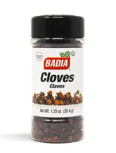 Badia Whole Cloves, 1.25 oz, Premium Spice for Baking, Cooking, Beverages, Aromatic & Flavorful